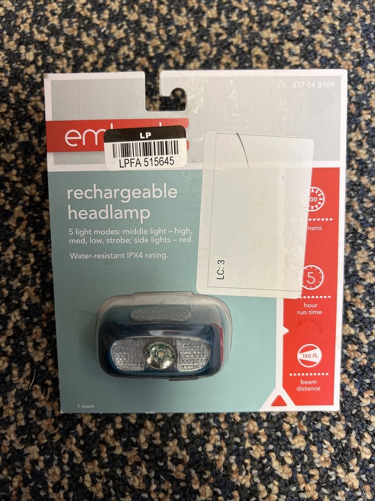 Rechargeable LED Headlamp - Embark