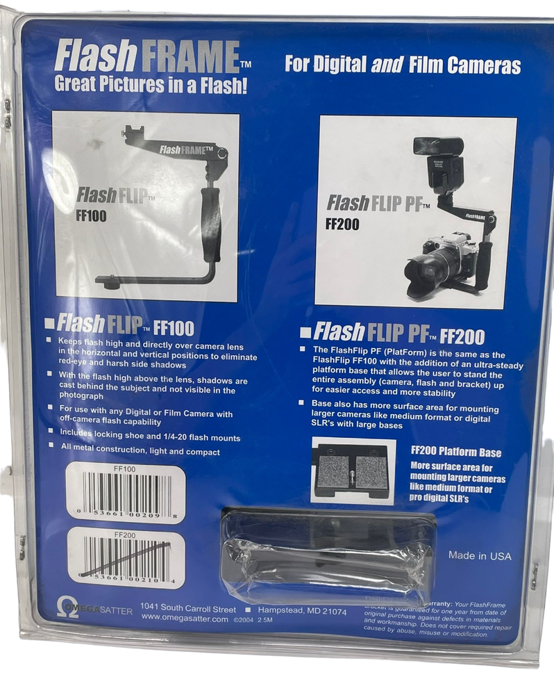 Flash Frame Flash Flip FF100/FF200 - SRP $44.95