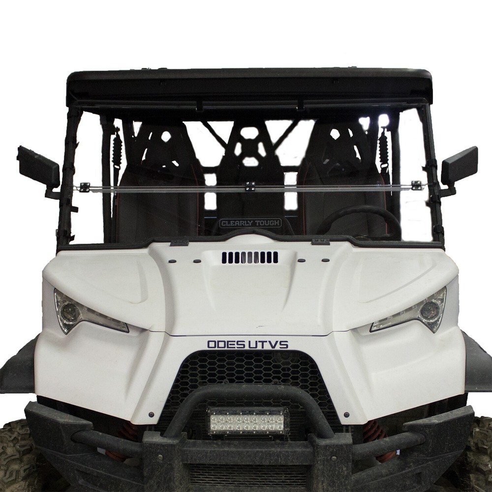 Clearly Tough Odes Dominator X Full Folding Windshield