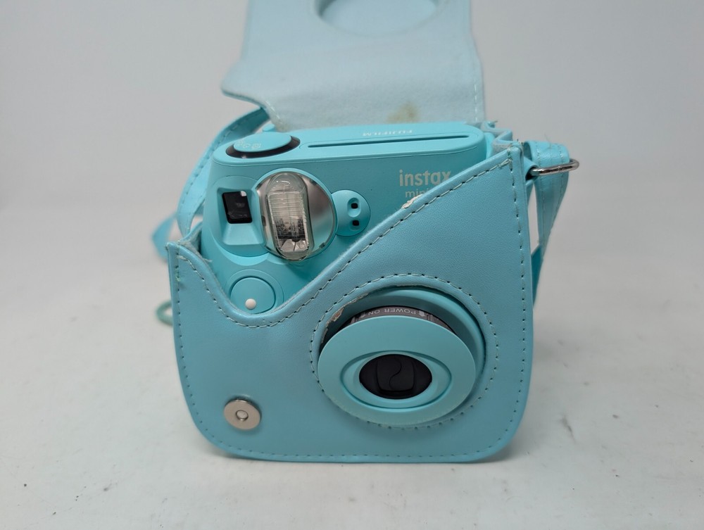 Fujifilm Instax Mini 7S Instant Camera Blue W/ Case (C8)