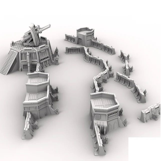 Warhammer 40k Compatible Terrain Scenery