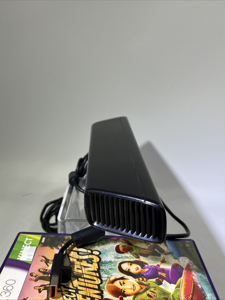 Microsoft Xbox 360 Kinect Sensor Bar W/6 Games Tested Bundle Lot #ML2
