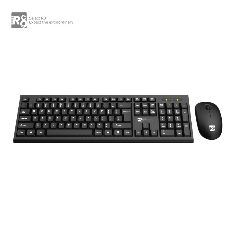 Wireless Mouse Keyboard Combo for Laptop Desktop