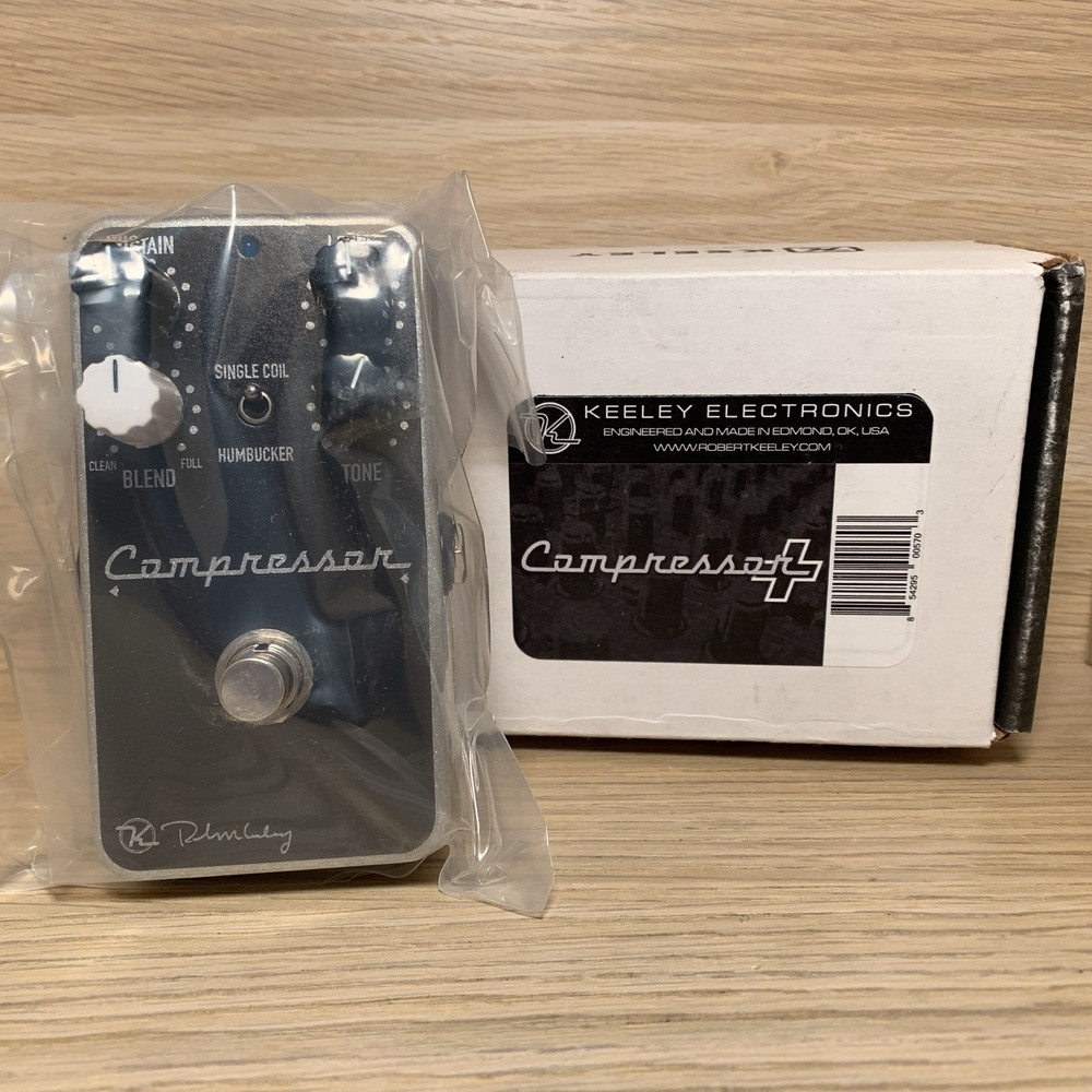 Keeley KCOMP+ Compressor Plus Guitar Effects Pedal