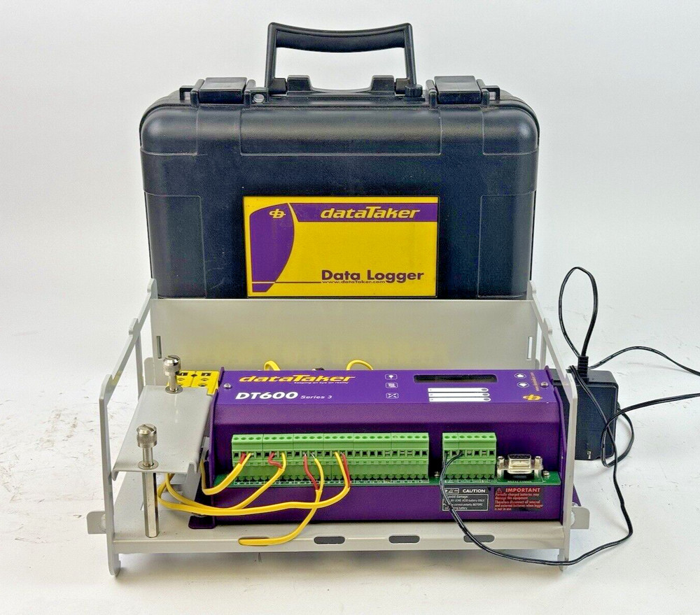 DATA TAKER - DT600 SER. 3 - TEMPERATURE SURVEY SYSTEM - DATA LOGGER