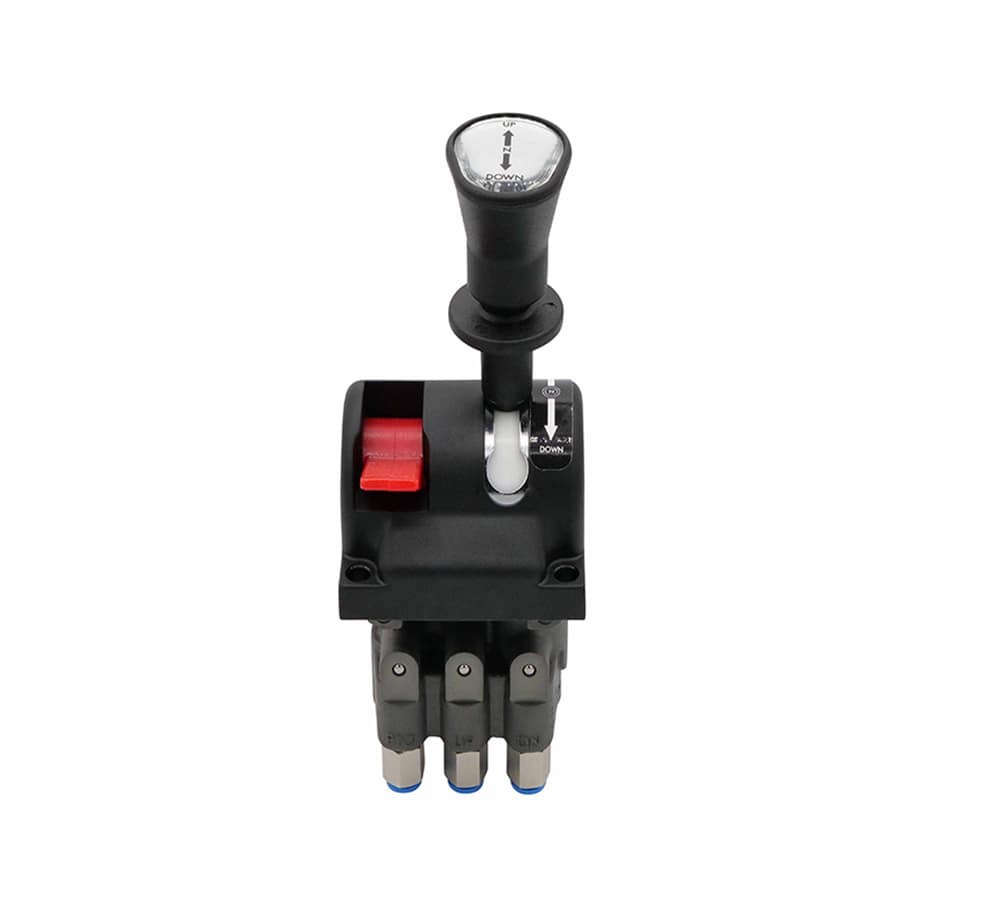 Cabin Control Valve Dump Control Tipper System Hoist Air Control Valve 3 Axis