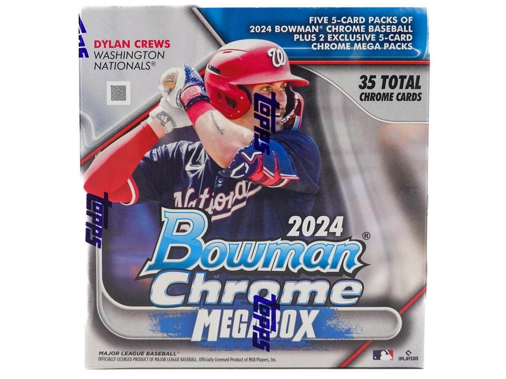2024 BOWMAN CHROME BASEBALL MEGA BOX