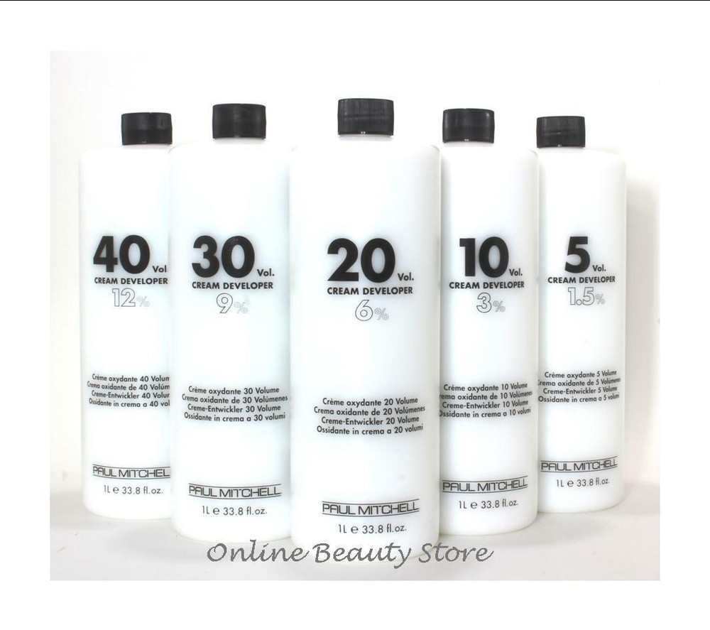 Paul Mitchell cream developer 33.8 oz