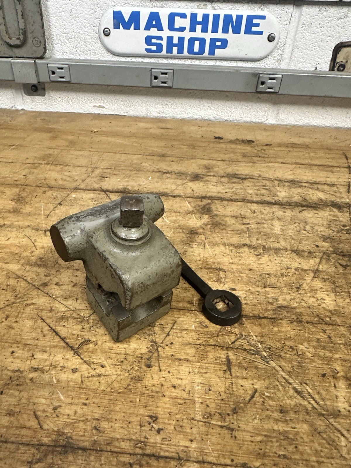 South Bend 9" 10" k Metal Lathe Carriage Stop Southbend Bed Clamp With Wrench