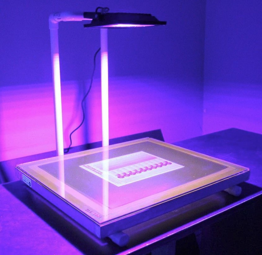 Screen Printing LED Exposure Unit - Tabletop Exposure Light and Stand - USA Made