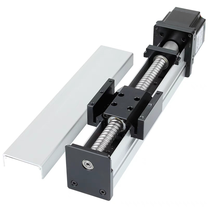 Mini Fully Enclosed Ballscrew Linear stage CNC Kit,Dustproof CNC Sliding Table