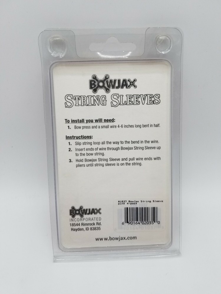 Bow Jax 1037 PINK Bow Jax Speed String Silencers Pink 4 Pack
