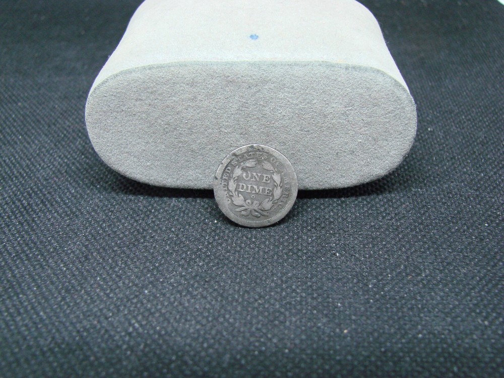 US COIN SILVER SEATED DIME 1841-O