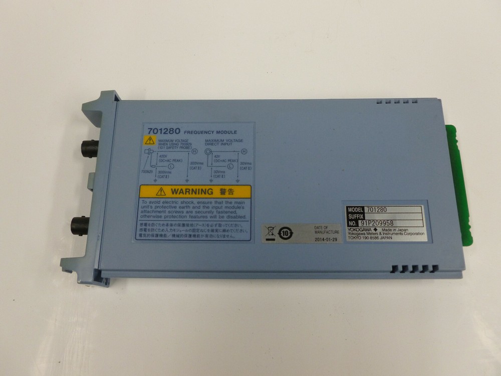 Yokogawa 701280 Frequency Module (2Ch)