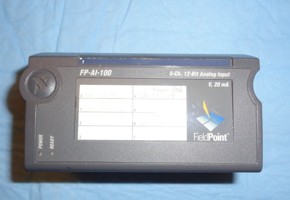 National Instruments NI FP-AI-110 FieldPoint 8 Channel Input Module