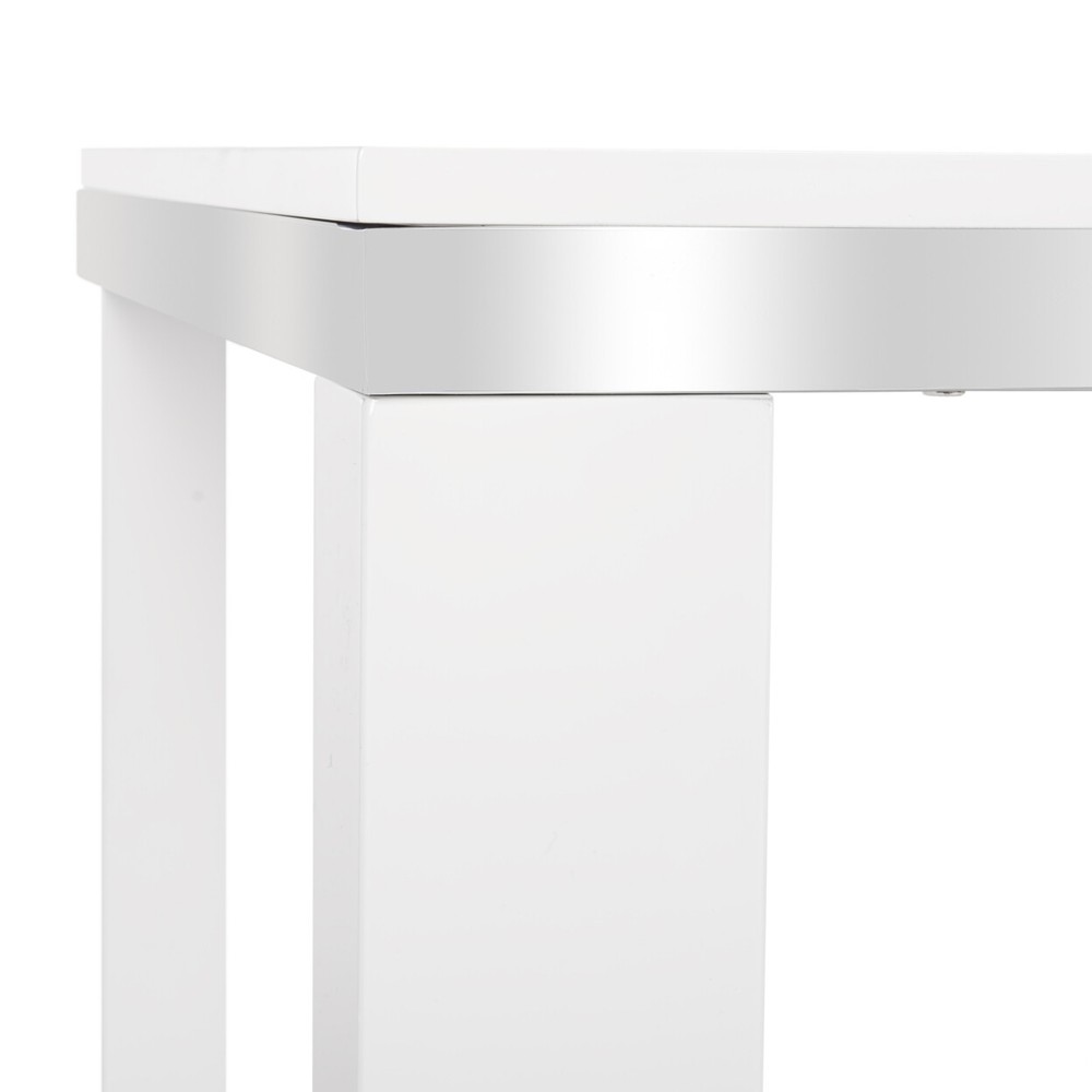 SAFAVIEH Enos Modern Lacquer Desk | White |