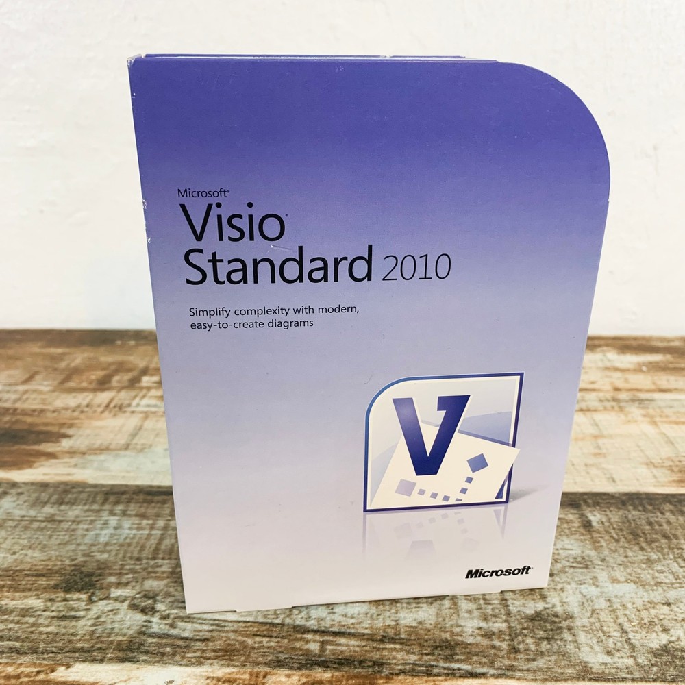 Microsoft Visio Standard 2010 - CD-ROM w/ Product Key