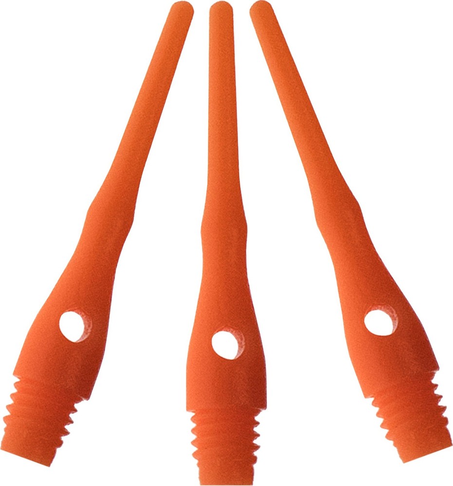 Soft Tip Dart Points 2BA Thread - Tufflex III, 100/1000 Pack, Dart Accessories