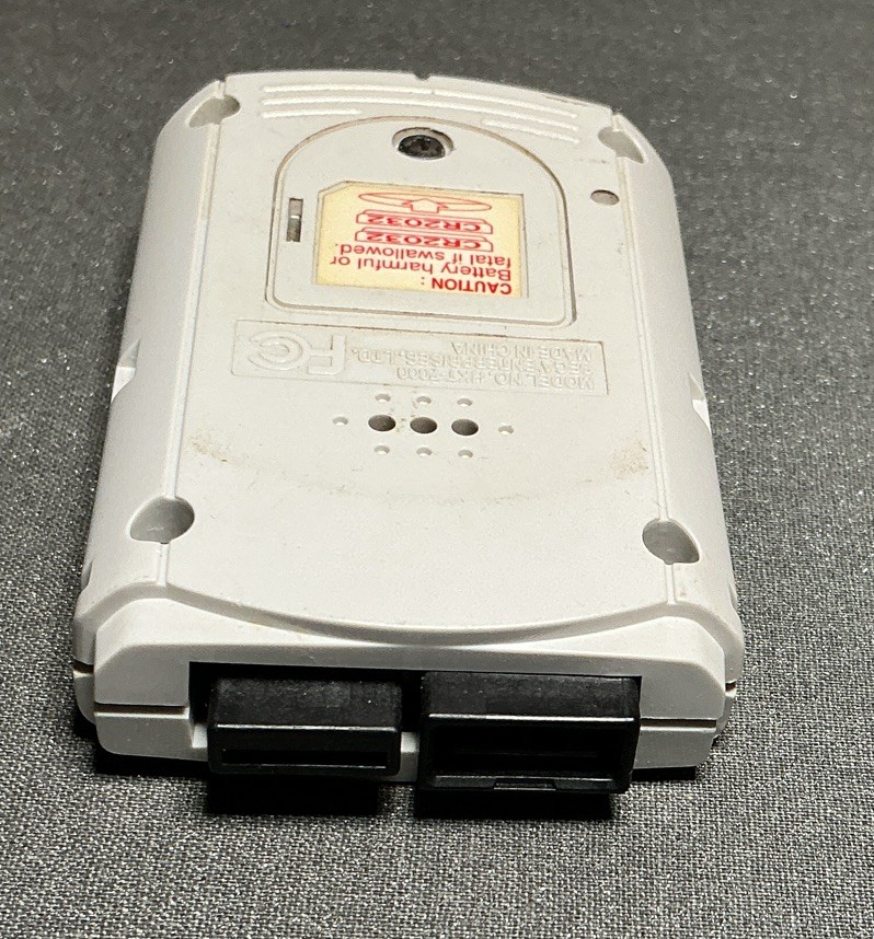 Sega Dreamcast White Visual Memory Unit Untested -J1503