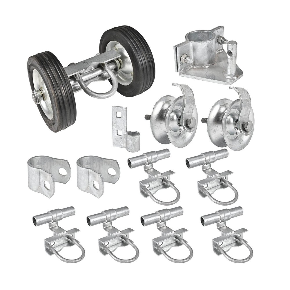 Rolling Gate Hardware Kit for Chain Link Gate Sliding Gate Hardware Kit 1