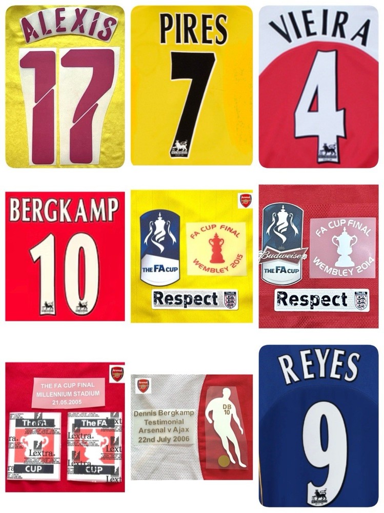 Reyes PIRES BERGKAMP Vieira + patch