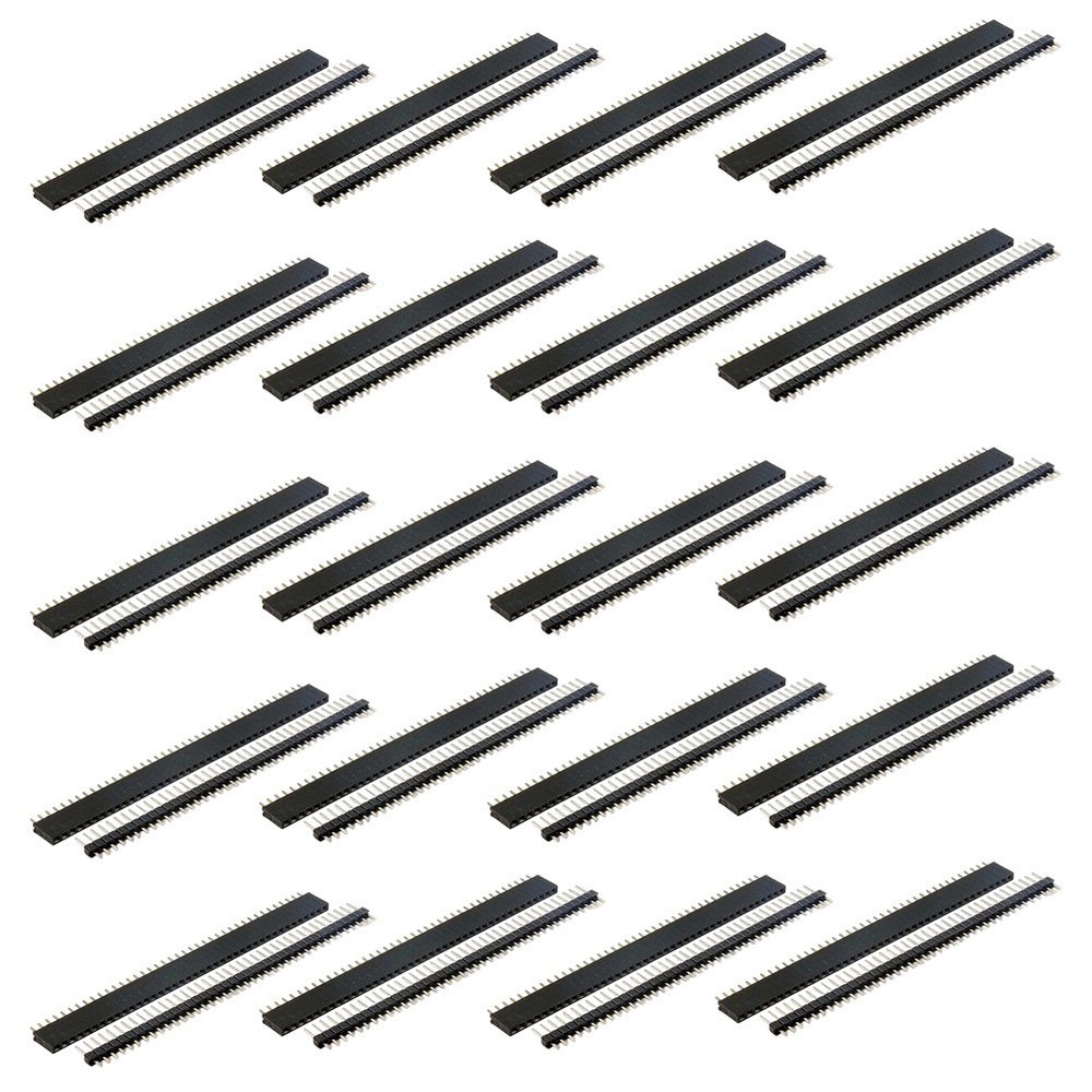 Robust 40pcs Breakaway Board Connectors for Various Electronics Projects