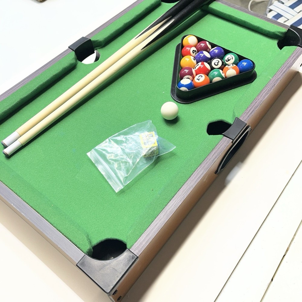 Modern Expressions 20" Tabletop Pool Table Mini Pool Table