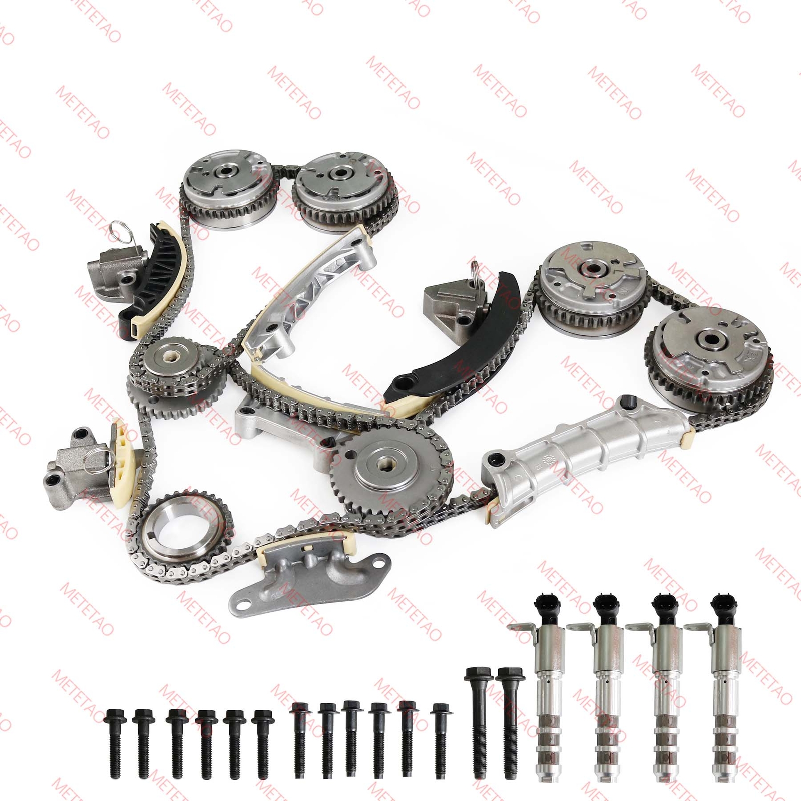 Timing Chain Kit w/VVT Sprocket for Chevy GMC Acadia Cadillac CTS SRX 3.0L 3.6L