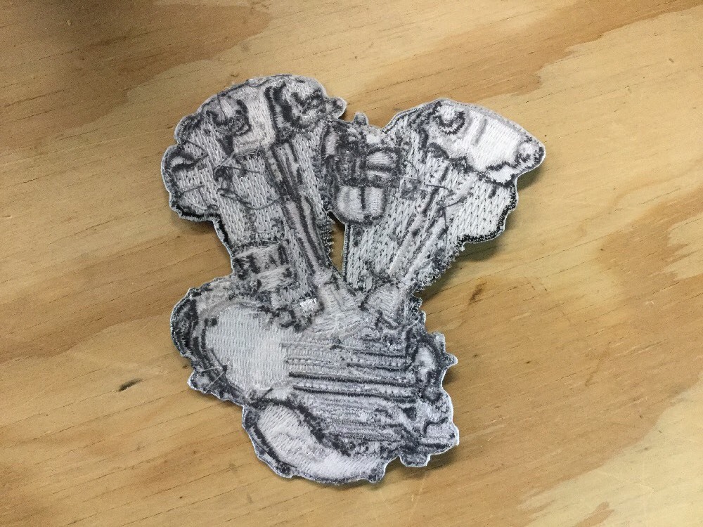 Harley-Davidson Knucklehead Motor Engine Patch vintage motorcycle chopper FL FLH