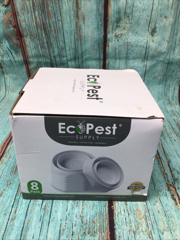 EcoPest Bed Bug Blocker Pro Eco Friendly Interceptor Traps 8-Pack