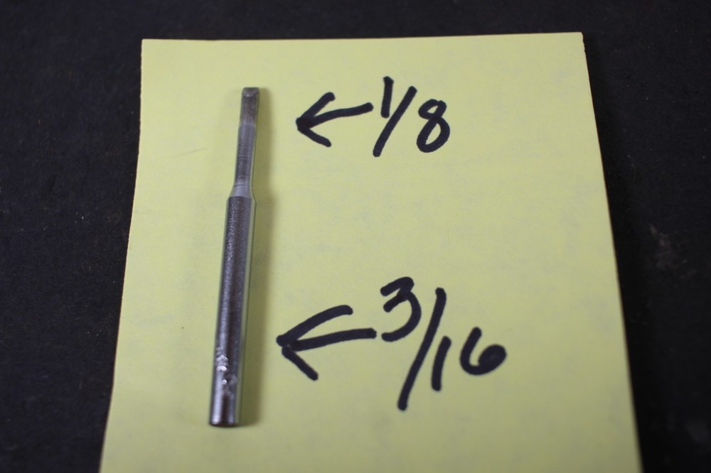 Paragon No.603 Chisel Type Soldering Tips 5 Pieces