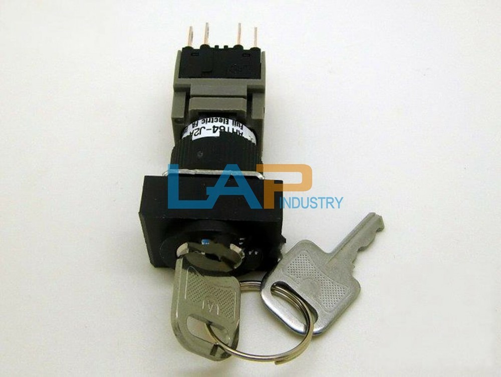 1PC NEW FOR AH164-J2A22A Rectangular Two-Speed Key Selector Switch