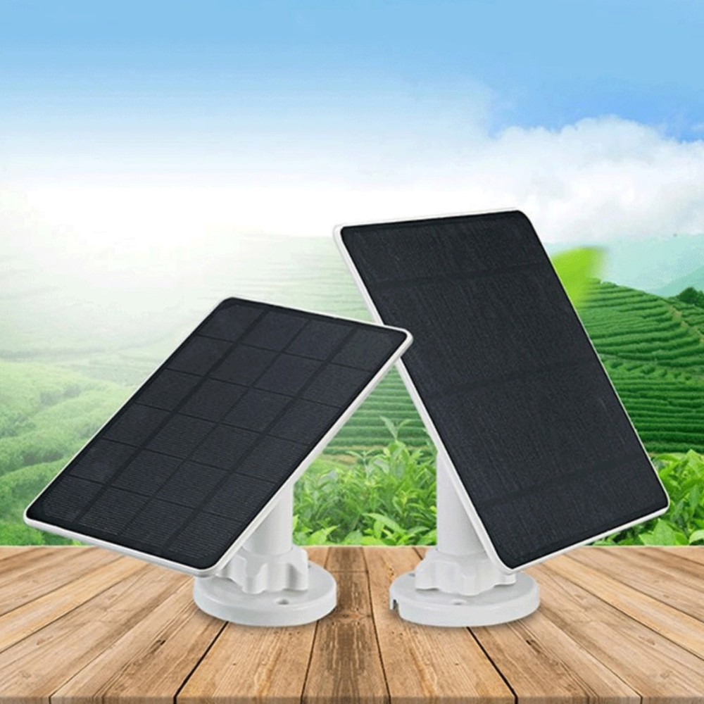 Designed-3-In-1 Solar Panel for Ring Spotlight Security Cam Battery Charger