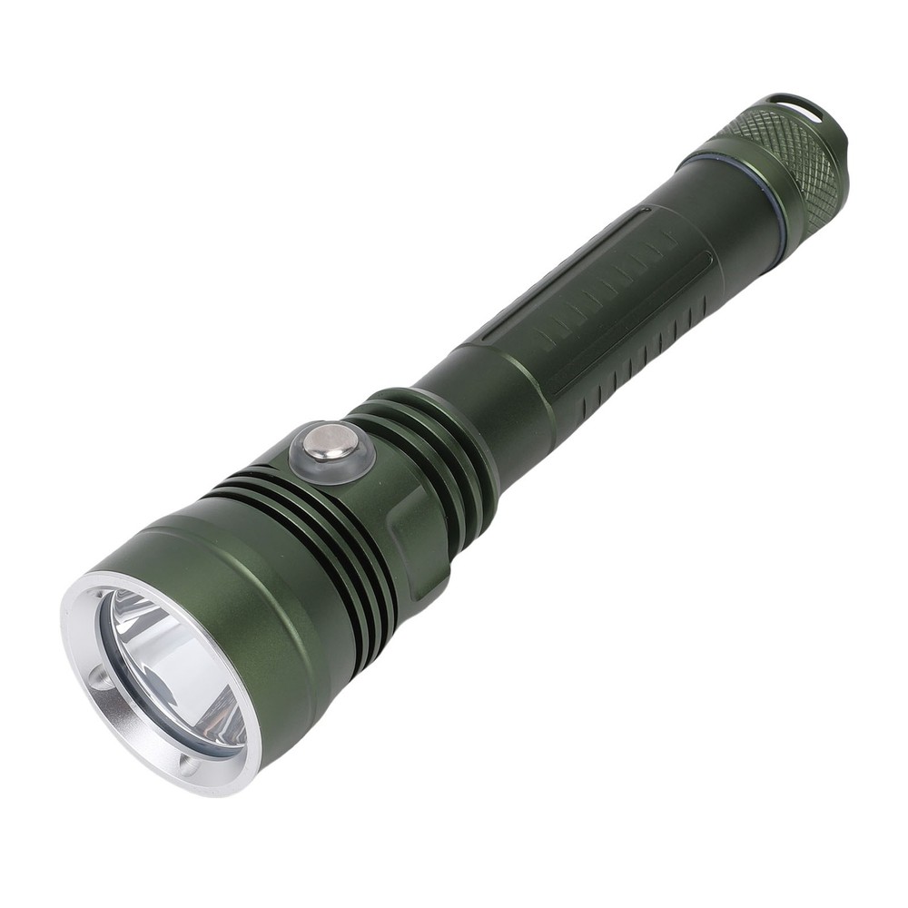 Diving Flashlight 80m Water Proof Dive Light Adjustable Brightness For Fish RRWI