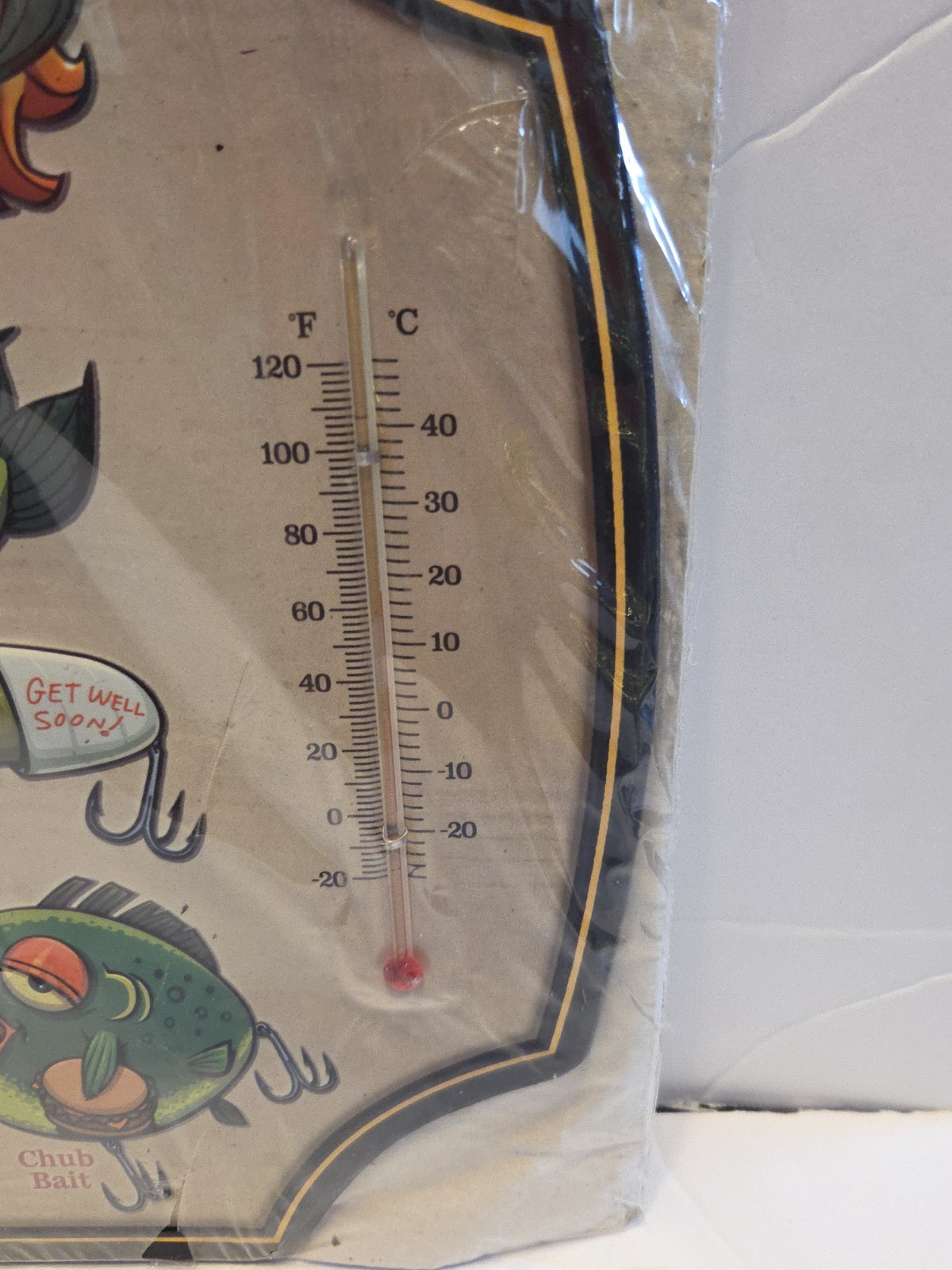 World Famous Lures Thermometer Open Road Brand