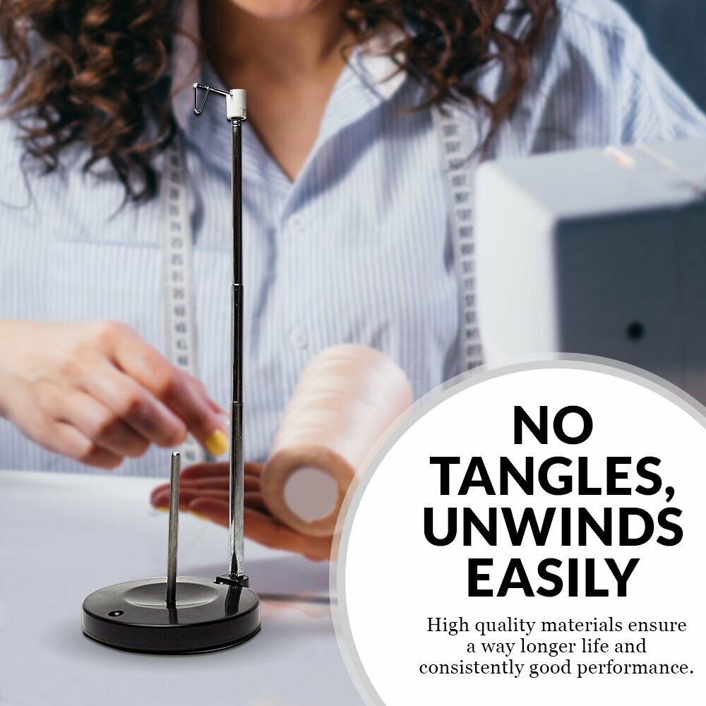 Adjustable Single Thread Spool Holder Stand Alone Embroidery Sewing or Quilting