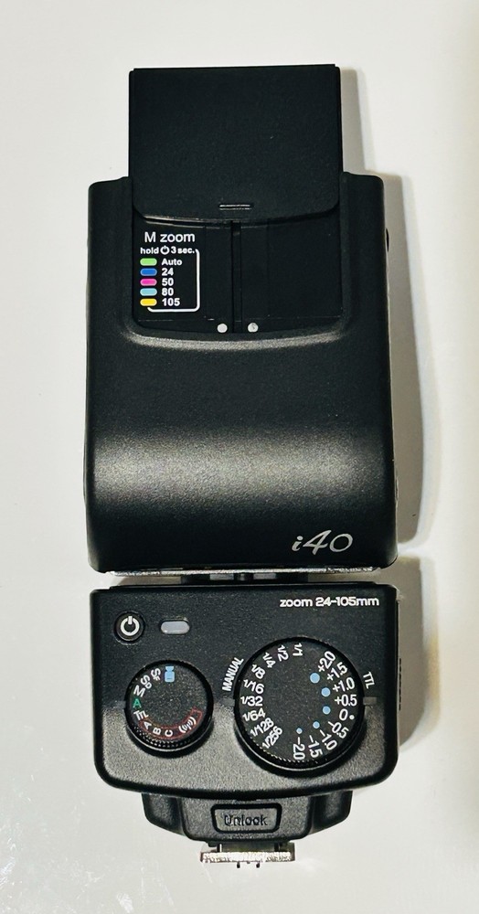 Nissin Digital i40 Sony (Multi-Interface Shoe) Plus Accessory For Round Flash