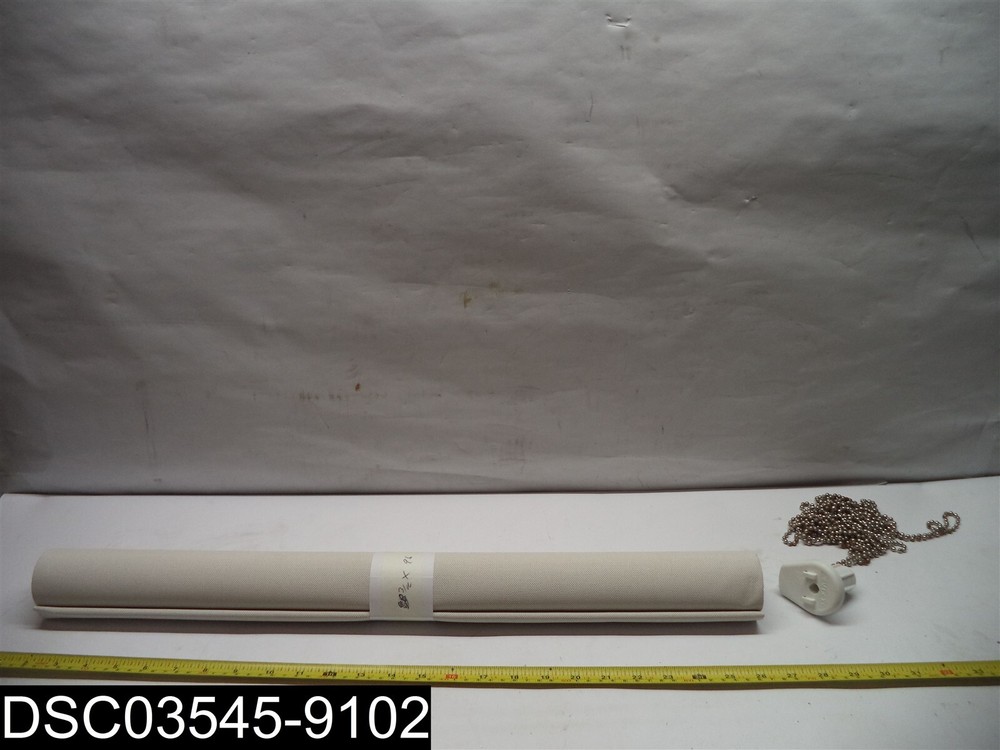 MISSING END CAP Vertilux Roller Shade 27" X 96"