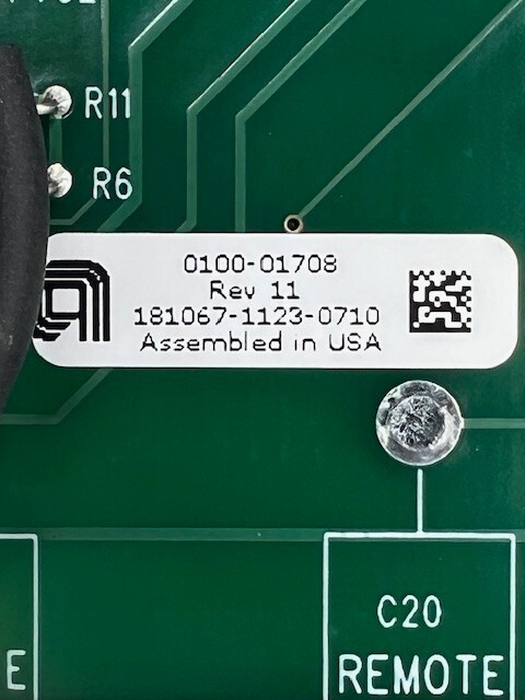 Applied Materials 0100-01708 Rev 11 Pedestal Integration Assembly PCB New