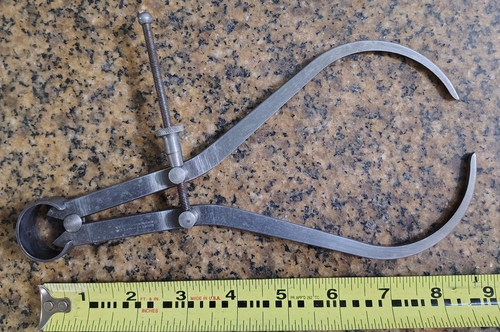 🗽 VINTAGE GOODELL PRATT 8" OD CALIPER