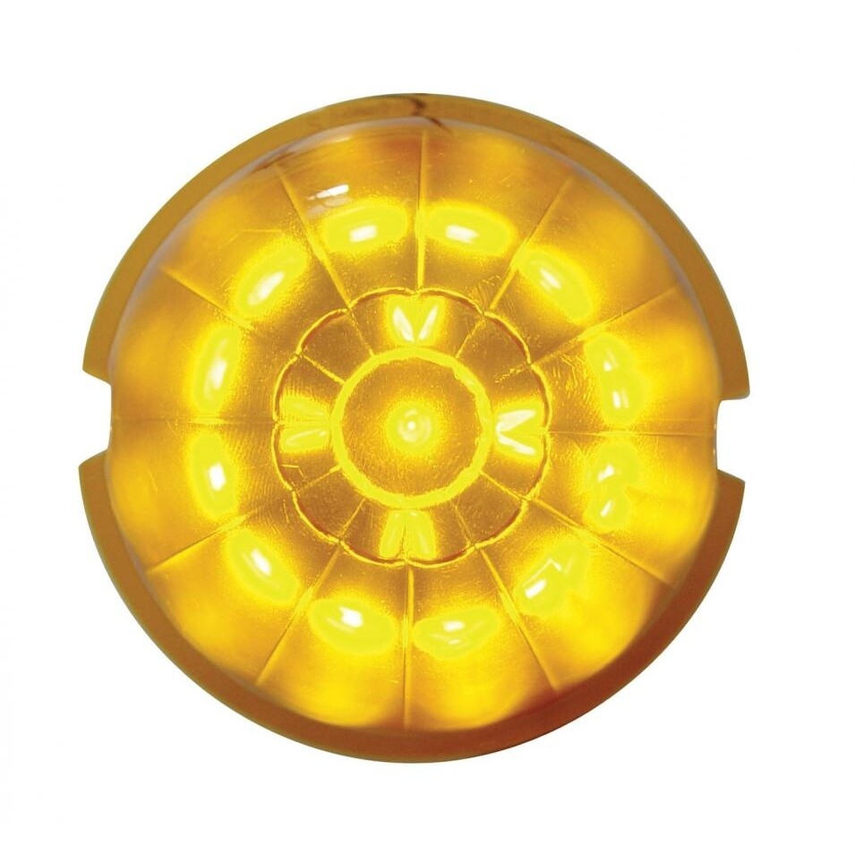 Watermelon Style Amber 17 LED Cab Light