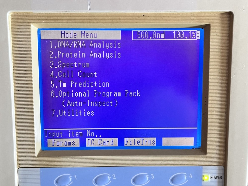 Shimadzu BioSpec-mini DNA RNA Protein Analyzer UV-VIS Sprectrophotometer