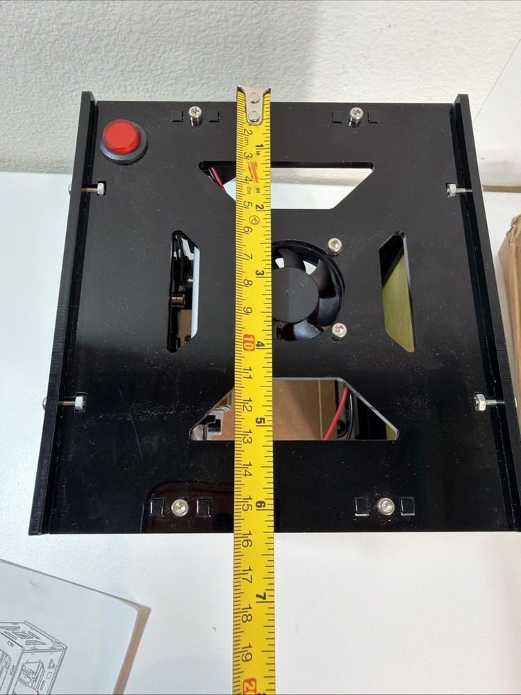 Small Laser Engraving Machine 6x8 IN With Some Testing Samples