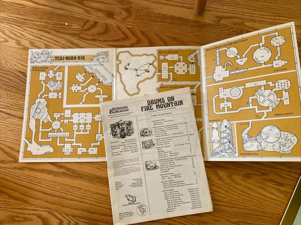 Dungeons And Dragons Modules TSR