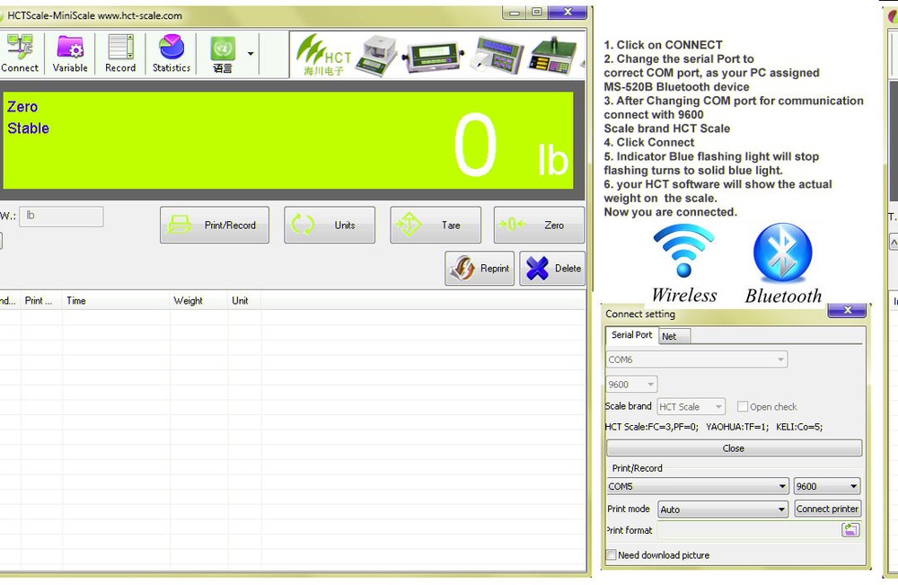 Livestock Scale Kit Cattle Hogs Squeeze Chute kit, With DATA software, Bluetooth