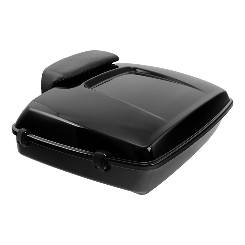 Chopped Pack Trunk Backrest Rack Fit For Harley Tour Pak Street Glide FLHX 14-24