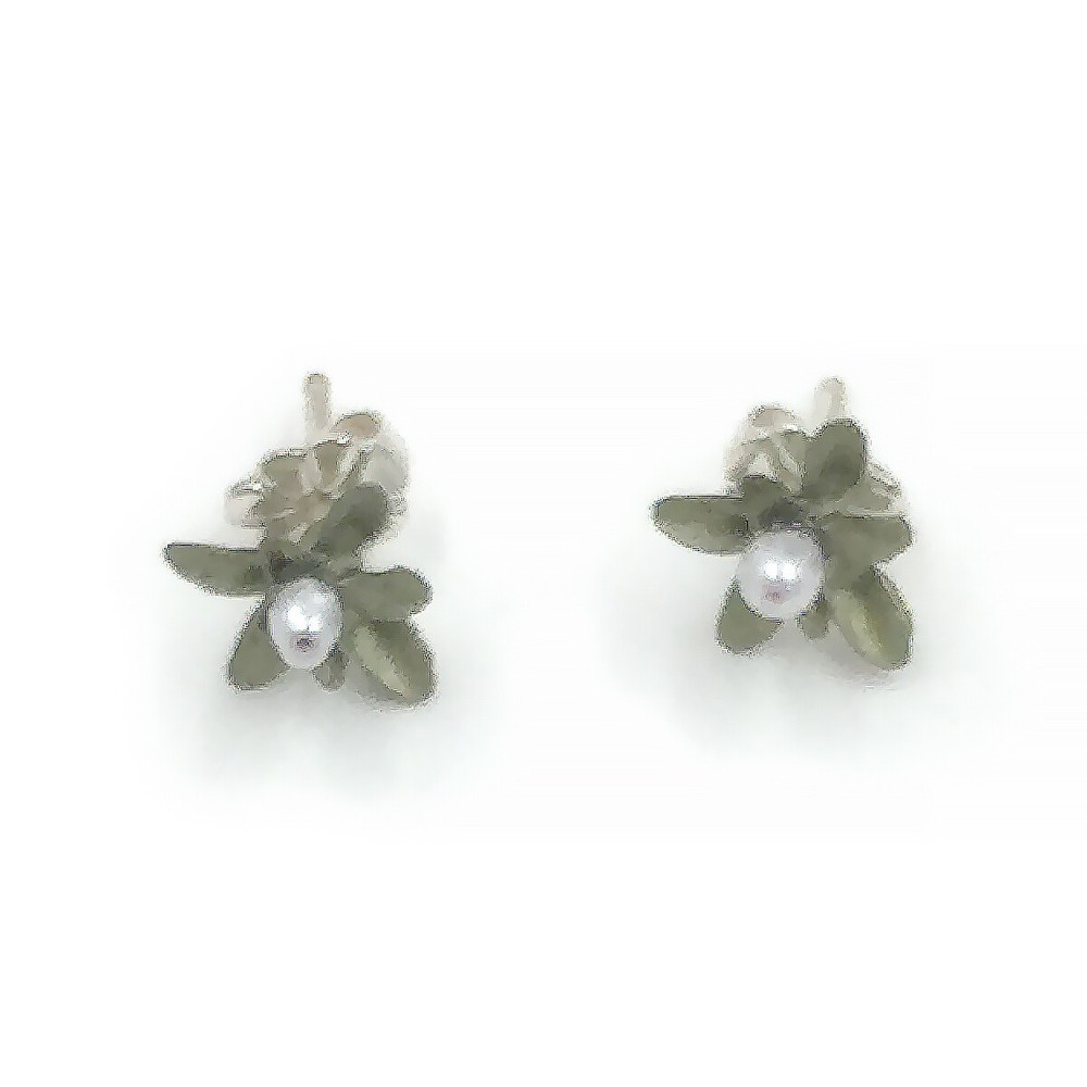 Flowering Thyme Earrings By Michael Michaud #3575