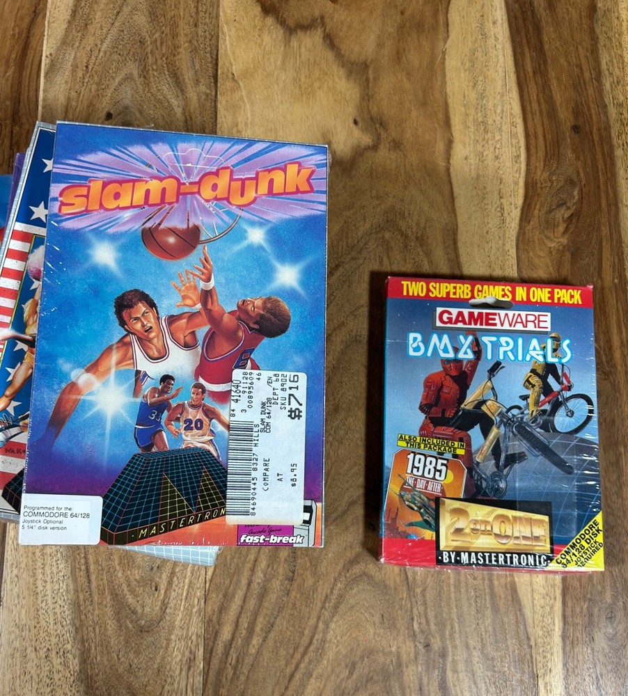 Vtg. Deadstock Commodore Diskette 64/128 Storm Action Arcade Computer Software