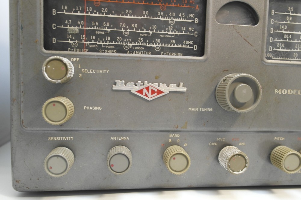 National Company Equipment - General Coverage Receiver NC-98 UNTESTED