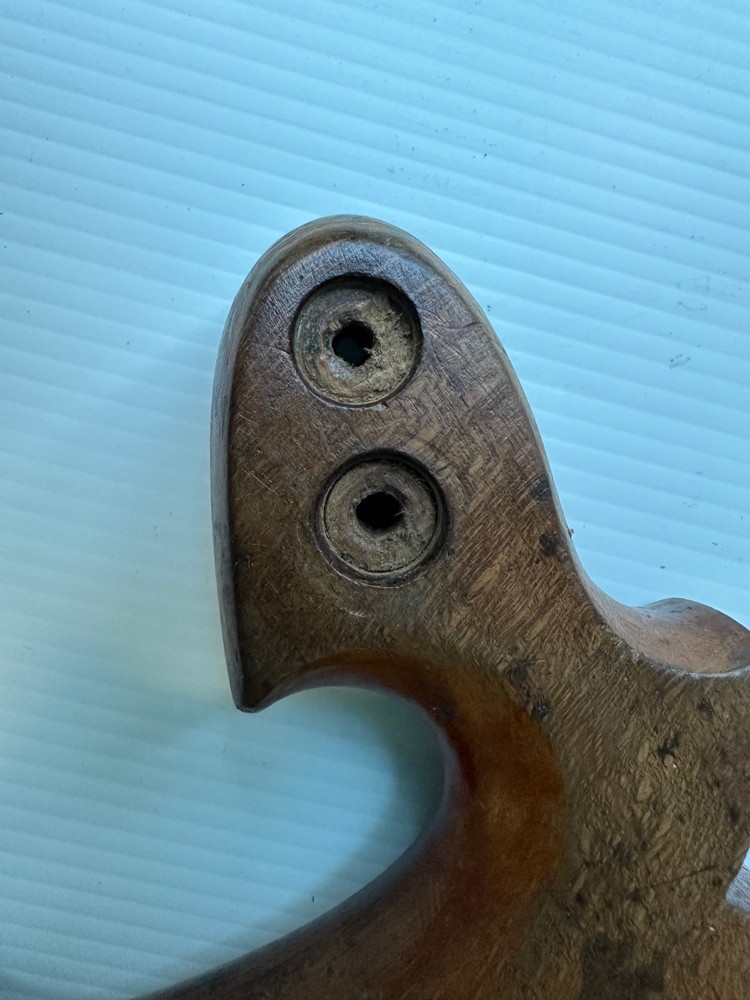 Vintage Oak Hand Saw Handle